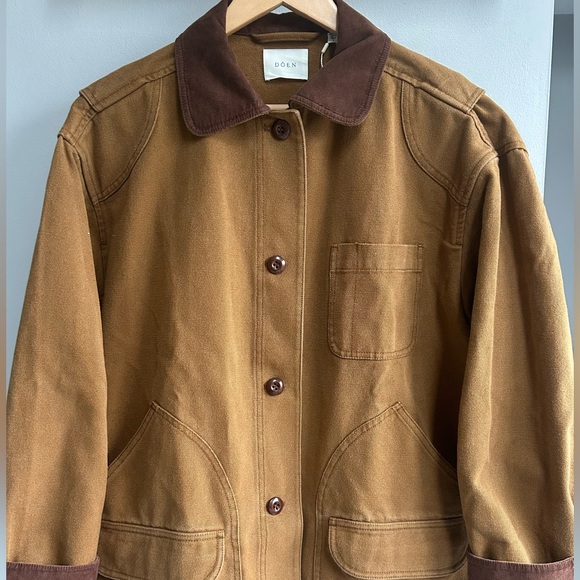 NWT DÔEN Pascual Jacket in Willow Bark- Size Small - Picture 6 of 11